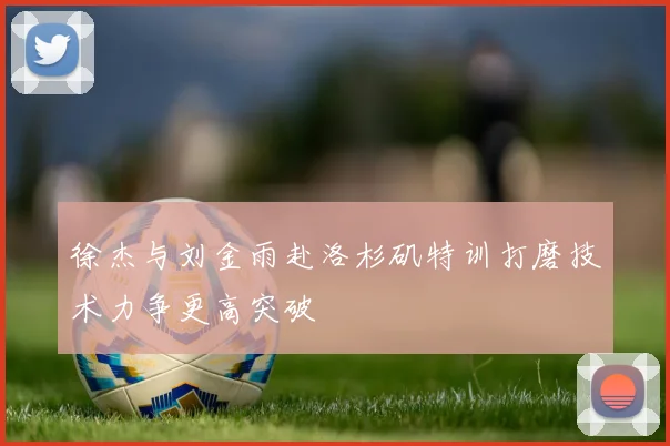 徐杰与刘金雨赴洛杉矶特训打磨技术力争更高突破